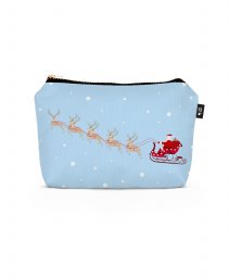 Косметичка Santa in a sleigh with deer