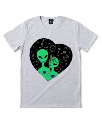 Чоловіча футболка Extraterrestrial love