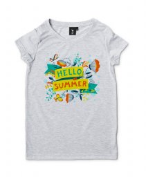 Жіноча футболка Hello summer