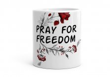 Чашка Pray for freedom