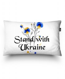 Подушка прямокутна Stand with Ukraine