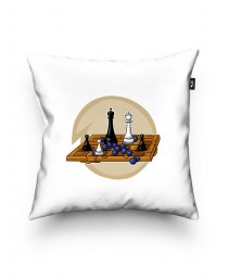 Подушка квадратна Гра у вафельні шахи