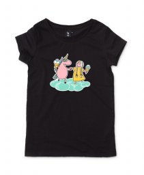 Жіноча футболка Princess and Unicorn