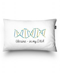 Подушка прямокутна Україна - в моїй ДНК
