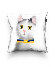 Подушка квадратна Український кіт