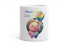 Чашка More Love Less Hate