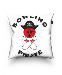 Подушка квадратна Bowling pirate