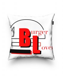 Подушка квадратна Burger lover