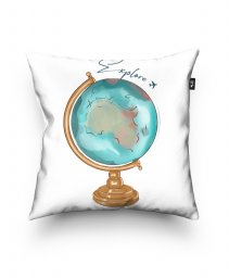 Подушка квадратна Глобус Світу