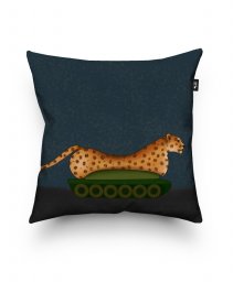 Подушка квадратна Леопард