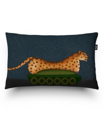 Подушка прямокутна Леопард