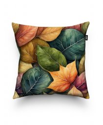 Подушка квадратна осіннє листя