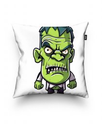 Подушка квадратна Зеленый монстр-зомби
