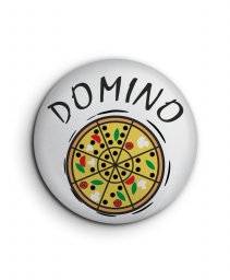 Значок Доміно Піца