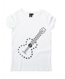 Жіноча футболка Зоряна акустична гітара