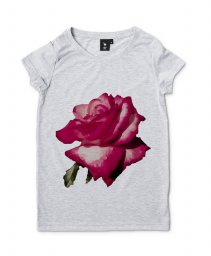 Жіноча футболка Rose with dew drops