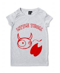 Жіноча футболка Red Little Troll