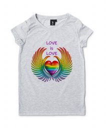 Жіноча футболка LGBT Love is Love