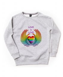 Жіночий світшот LGBT Love is Love