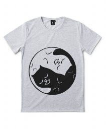 Чоловіча футболка TAO PURR-MEOW (Cat's Yin-Yang)