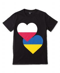Чоловіча футболка Польща та Україна