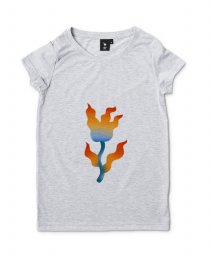 Жіноча футболка Вогонь-квітка