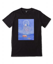 Чоловіча футболка Пухнастики та Місячний Ловець Снів