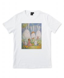 Чоловіча футболка Кролики. Пісня серед квітів