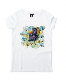 Жіноча футболка Crow&Flowers