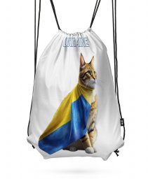 Рюкзак Кіт з прапором України