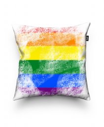 Подушка квадратна Lgbt rainbow