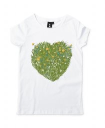 Жіноча футболка Весняне серце