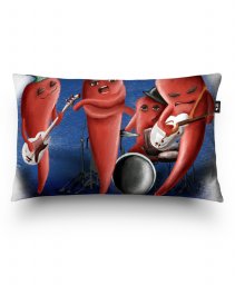 Подушка прямокутна Red Hot Chili Peppers 