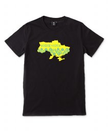 Чоловіча футболка Мапа України