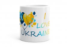 Чашка I Love Ukraine Я люблю Україну