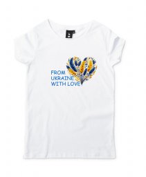 Жіноча футболка From Ukraine With Love 