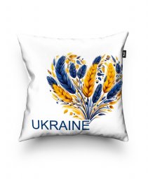 Подушка квадратна Ukraine Україна в серці