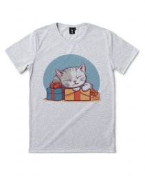 Чоловіча футболка Подарунковий Кіт