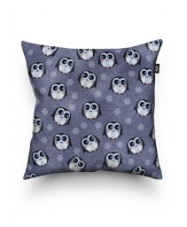 Подушка квадратна Penguin pattern 