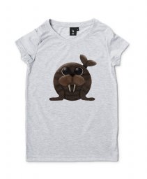 Жіноча футболка Round walrus 