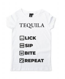 Жіноча футболка Tequila Repeat - Shotomania
