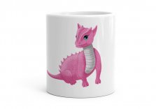 Чашка Рожевий дракон
