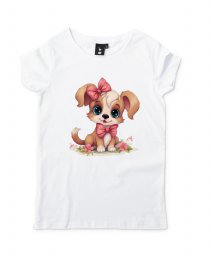 Жіноча футболка Собака Міла