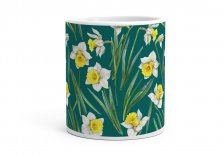 Чашка Нарциси весняні квіти