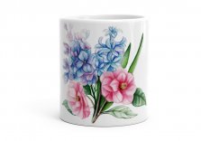 Чашка Весняний букет квітів