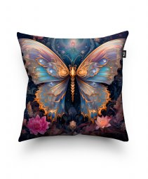 Подушка квадратна crystal butterfly