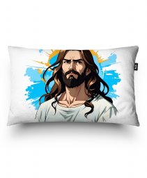 Подушка прямокутна Аніме Ісус 