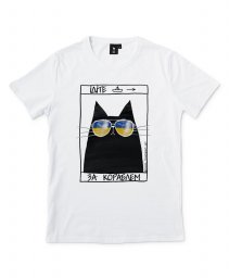 Чоловіча футболка Чорний кіт - корабль