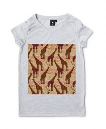 Жіноча футболка Жирафи