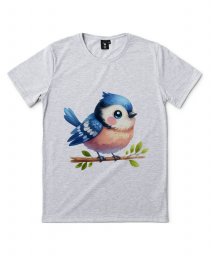 Чоловіча футболка Пташка на гілці